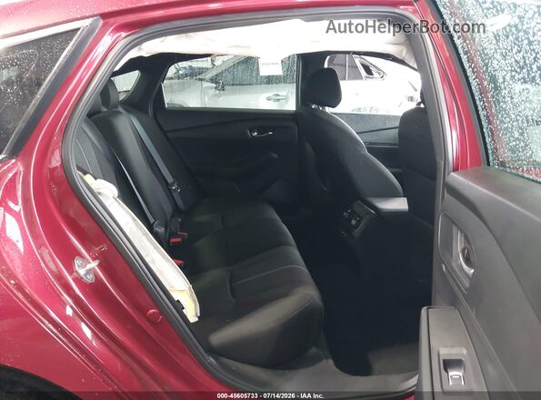 1HGCY2F54SA046272 2025 HONDA ACCORD Red Vista de la etiqueta del VIN