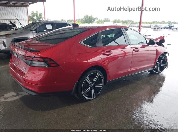 1HGCY2F54SA046272 2025 HONDA ACCORD Red Trasero derecho