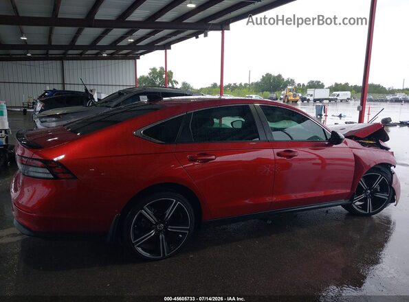 1HGCY2F54SA046272 2025 HONDA ACCORD Red Vista del cuadro de instrumentos