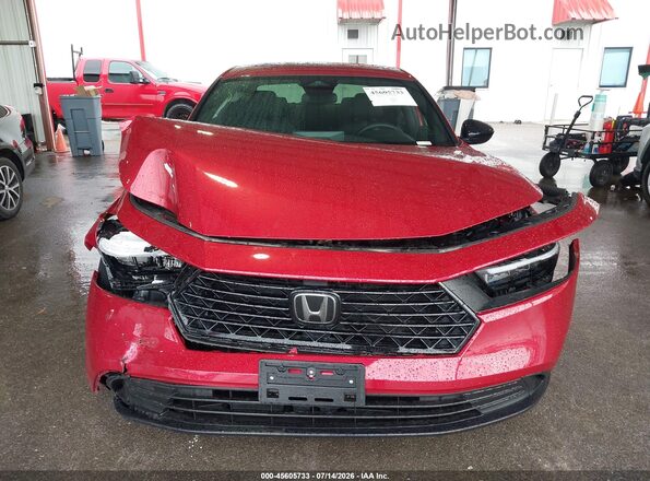 1HGCY2F54SA046272 2025 HONDA ACCORD Red Vista del salpicadero