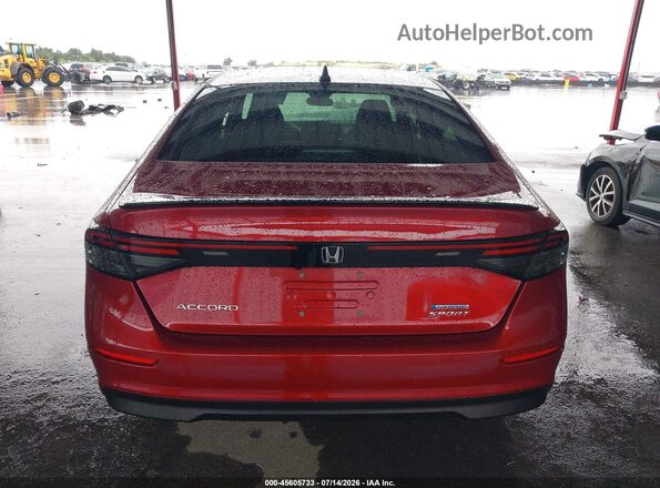 1HGCY2F54SA046272 2025 HONDA ACCORD Red 
