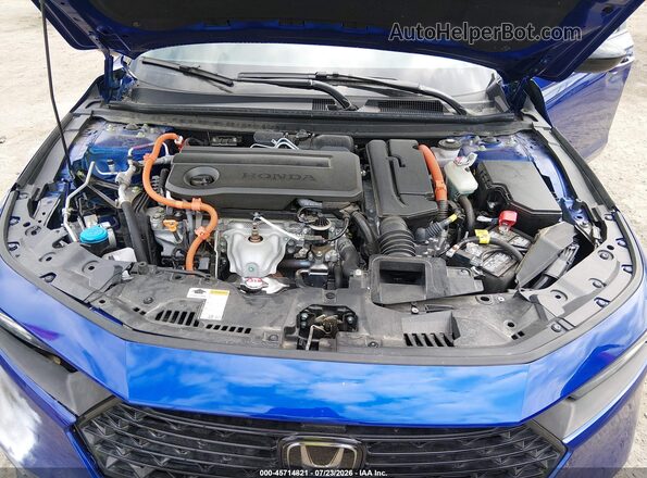 1HGCY2F54SA046675 2025 HONDA ACCORD Blue უკანა ხედი