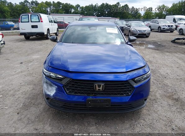 1HGCY2F54SA046675 2025 HONDA ACCORD Blue ხელსაწყოთა პანელის ხედი