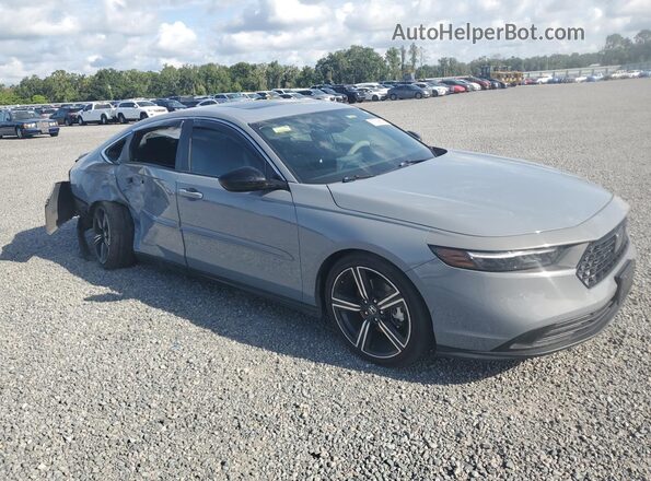 1HGCY2F55PA029360 2023 HONDA ACCORD Gray Front right