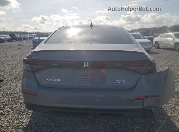 1HGCY2F55PA029360 2023 HONDA ACCORD Gray Rear view