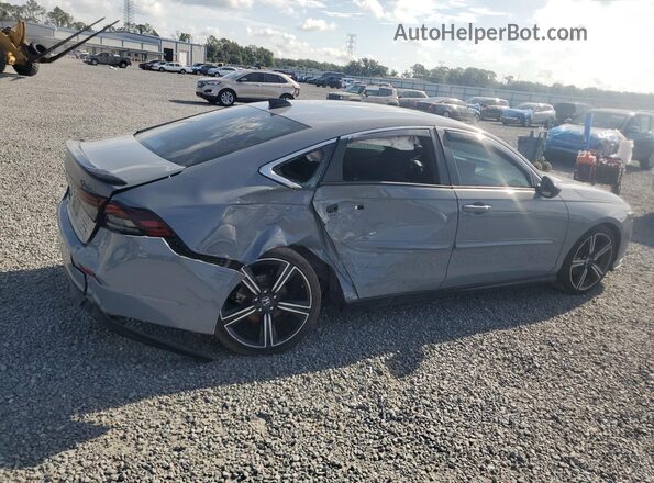 1HGCY2F55PA029360 2023 HONDA ACCORD Gray Rear right