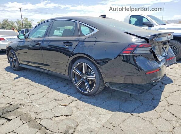 1HGCY2F55PA030198 2023 HONDA ACCORD Black Tył lewy