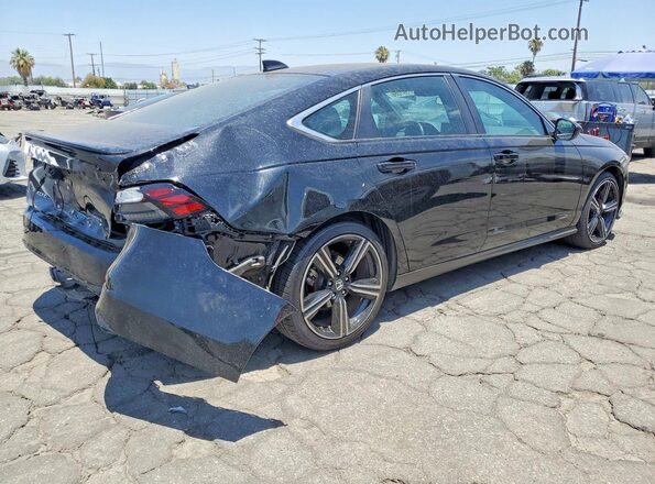 1HGCY2F55PA030198 2023 HONDA ACCORD Black Tył prawy