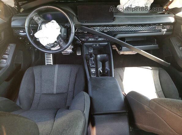 1HGCY2F55PA063489 2023 HONDA ACCORD Silver Вид панелі приладів