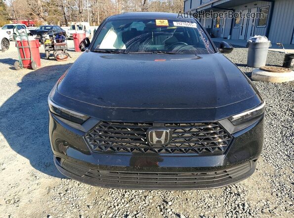 1HGCY2F55RA003392 2024 HONDA ACCORD Black წინა ხედი