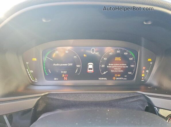 1HGCY2F55RA003392 2024 HONDA ACCORD Black ხელსაწყოთა პანელის ხედი