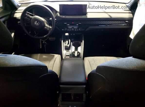 1HGCY2F55SA060116 2025 HONDA ACCORD White Widok deski rozdzielczej