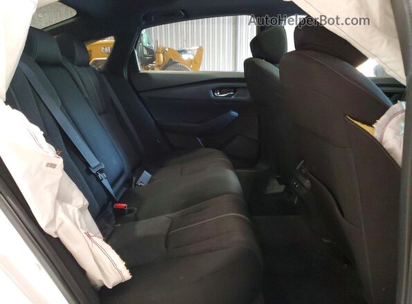 1HGCY2F55SA060116 2025 HONDA ACCORD White Widok tylnych siedzeń