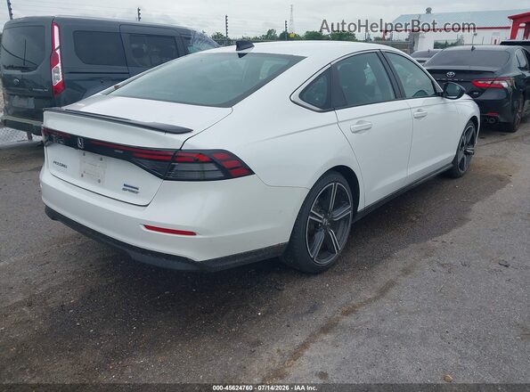 1HGCY2F56PA012941 2023 HONDA ACCORD White Trasero derecho