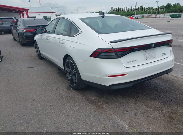 1HGCY2F56PA012941 2023 HONDA ACCORD White Trasero izquierdo