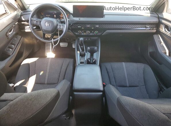 1HGCY2F56PA029724 2023 HONDA ACCORD Gray Dashboard view
