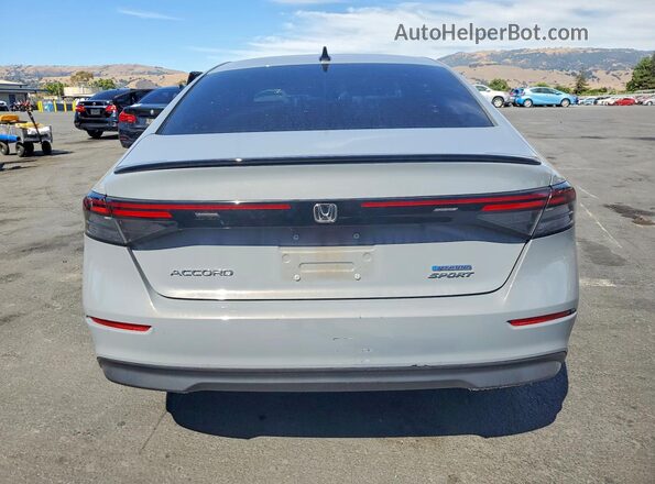 1HGCY2F56PA029724 2023 HONDA ACCORD Gray Rear view