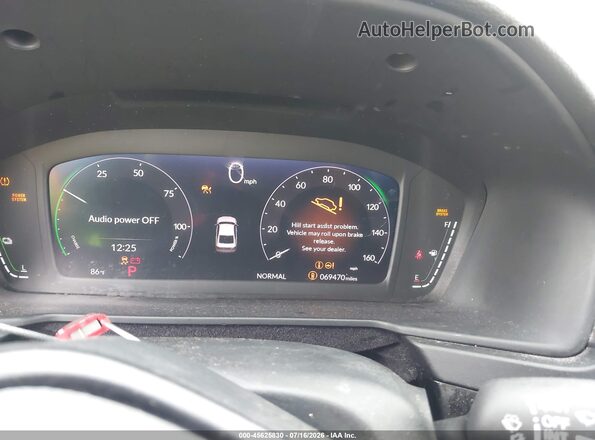 1HGCY2F56PA037077 2023 HONDA ACCORD White Հետևի նստատեղերի տեսք