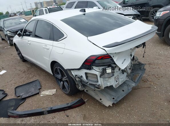 1HGCY2F56PA037077 2023 HONDA ACCORD White Հետևի ձախ