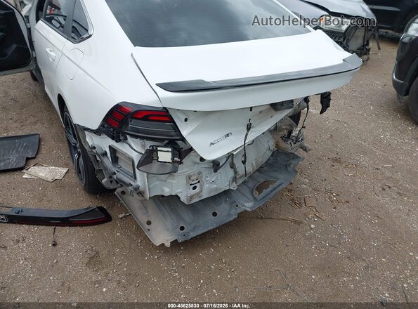1HGCY2F56PA037077 2023 HONDA ACCORD White Դիմացի տեսք