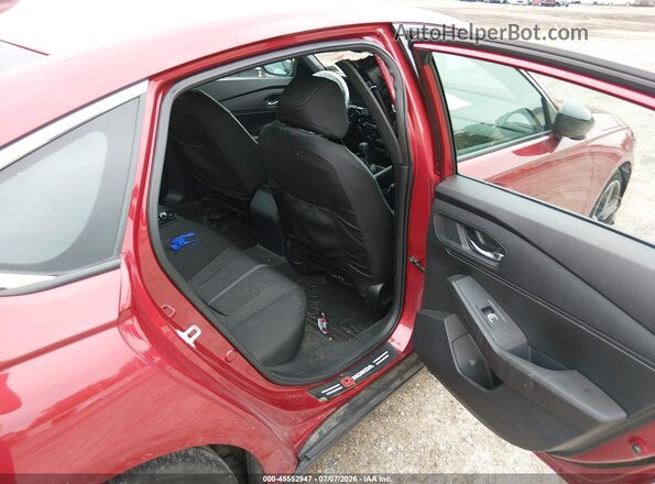 1HGCY2F56PA049858 2023 HONDA ACCORD Red Вид наклейки з VIN-кодом
