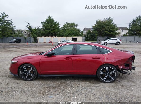 1HGCY2F56PA049858 2023 HONDA ACCORD Red Панорамний вид салону 360°