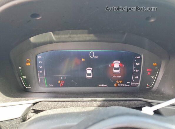 1HGCY2F56PA061217 2023 HONDA ACCORD Gray Vista del cuadro de instrumentos
