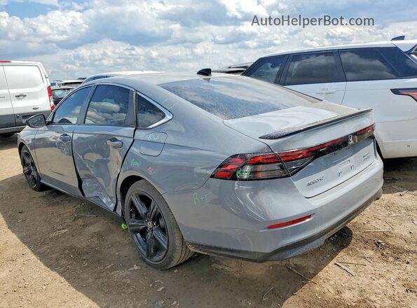 1HGCY2F56PA061217 2023 HONDA ACCORD Gray Trasero izquierdo