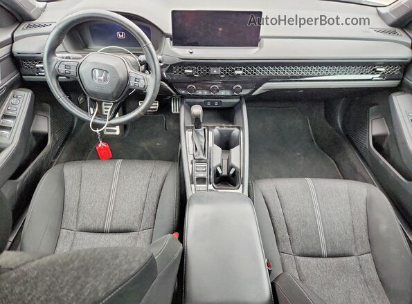1HGCY2F56RA054058 2024 HONDA ACCORD Silver Widok deski rozdzielczej