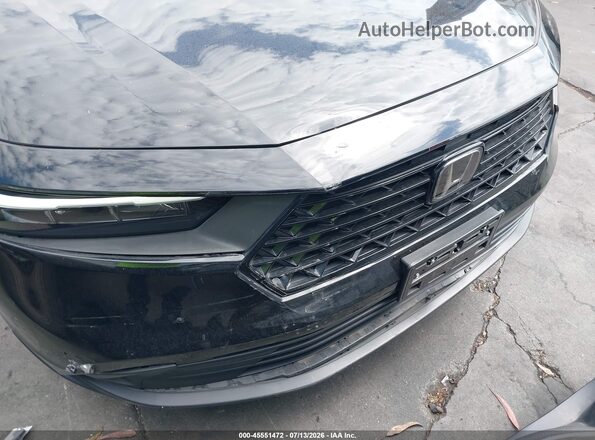 1HGCY2F56RA060703 2024 HONDA ACCORD Black Դիմացի տեսք