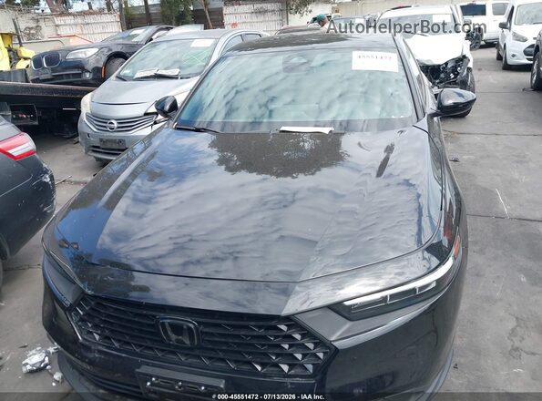 1HGCY2F56RA060703 2024 HONDA ACCORD Black Սալոնի հետևի տեսք