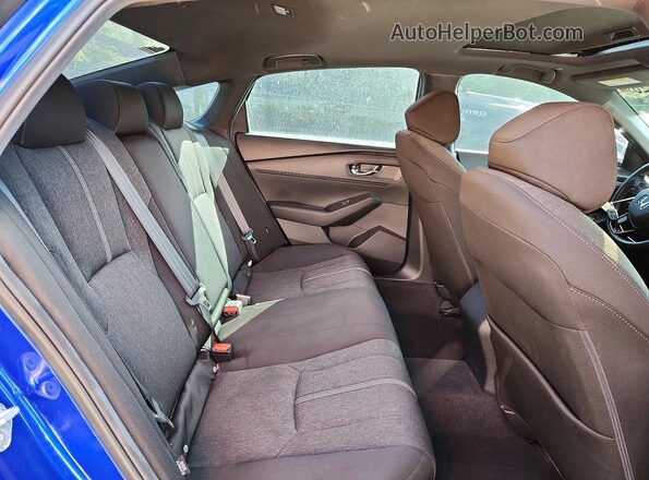 1HGCY2F56RA074231 2024 HONDA ACCORD Blue უკანა სავარძლების ხედი