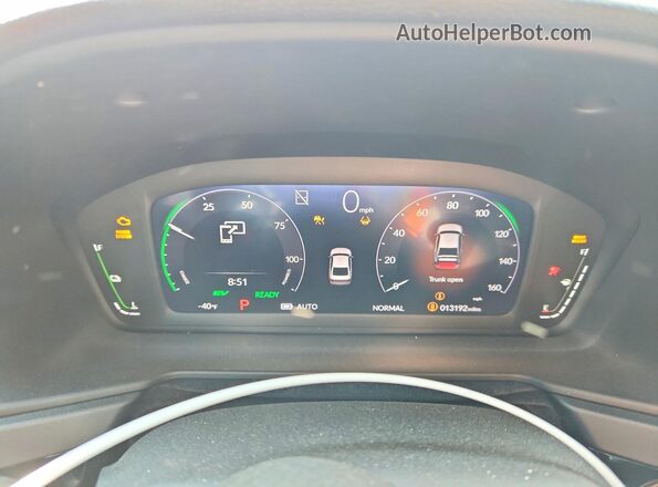 1HGCY2F56RA074231 2024 HONDA ACCORD Blue ხელსაწყოთა პანელის ხედი