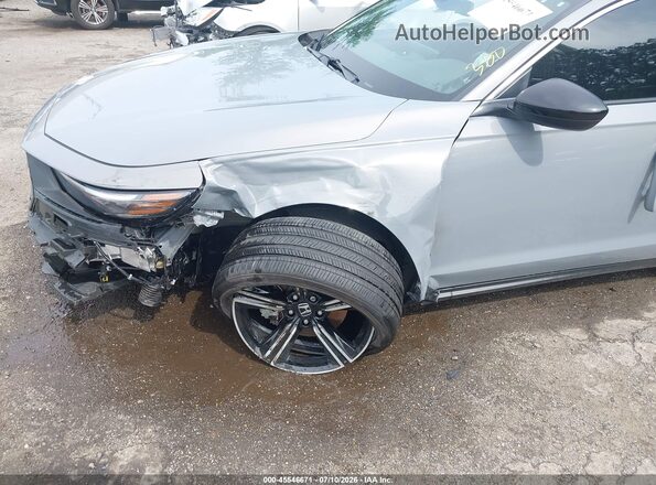 1HGCY2F56RA080675 2024 HONDA ACCORD Gray წინა ხედი