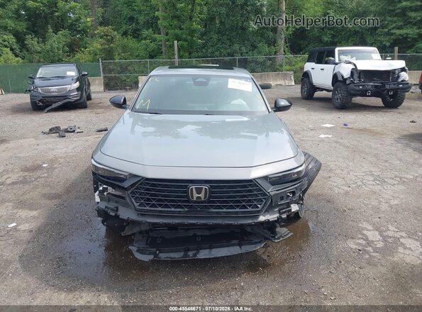 1HGCY2F56RA080675 2024 HONDA ACCORD Gray წინა პანელის ხედი