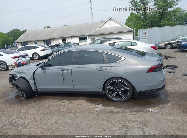 1HGCY2F56RA080675 2024 HONDA ACCORD Gray უკანა სალონის ხედი