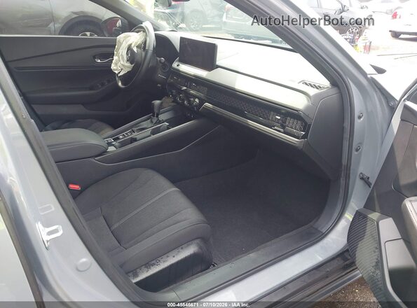 1HGCY2F56RA080675 2024 HONDA ACCORD Gray წინა სალონის ხედი