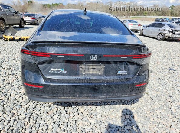 1HGCY2F56RA082992 2024 HONDA ACCORD Black Հետևի տեսք