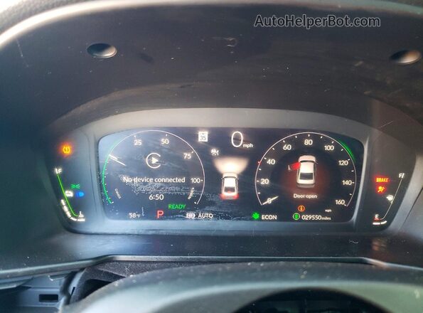 1HGCY2F56SA009983 2025 HONDA ACCORD Серый Вид щитка приборов