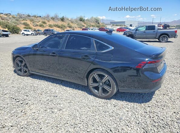 1HGCY2F56SA012995 2025 HONDA ACCORD Black Tył lewy