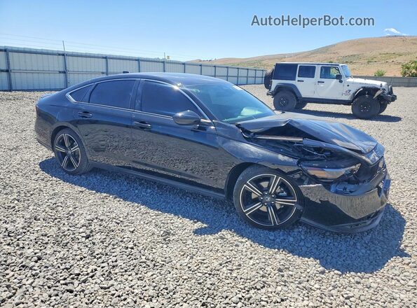 1HGCY2F56SA012995 2025 HONDA ACCORD Black Przód prawy