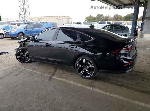 1HGCY2F56SA050145 2025 HONDA ACCORD Black Trasero izquierdo