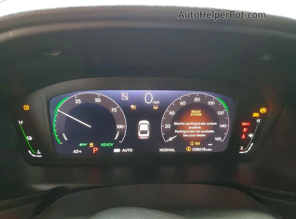 1HGCY2F56SA050145 2025 HONDA ACCORD Black Vista del cuadro de instrumentos