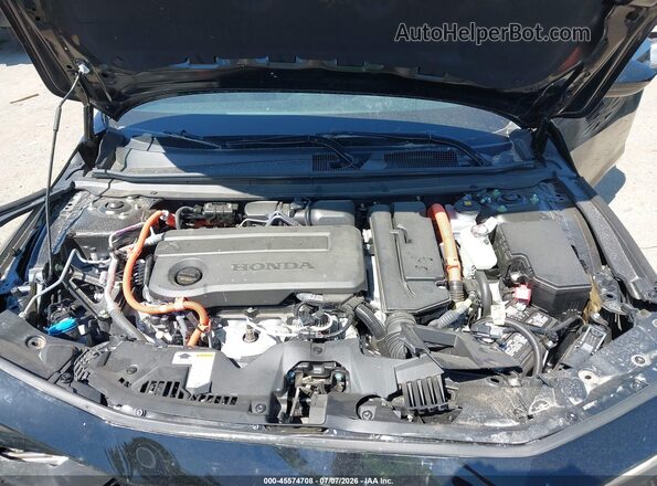 1HGCY2F56SA051280 2025 HONDA ACCORD Black უკანა ხედი