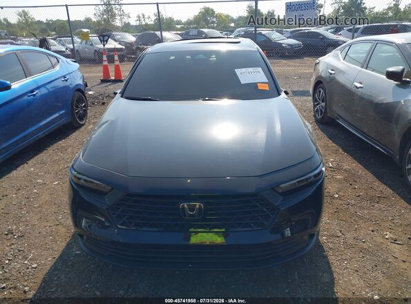 1HGCY2F56TA005627 2026 HONDA ACCORD Black Widok zestawu wskaźników