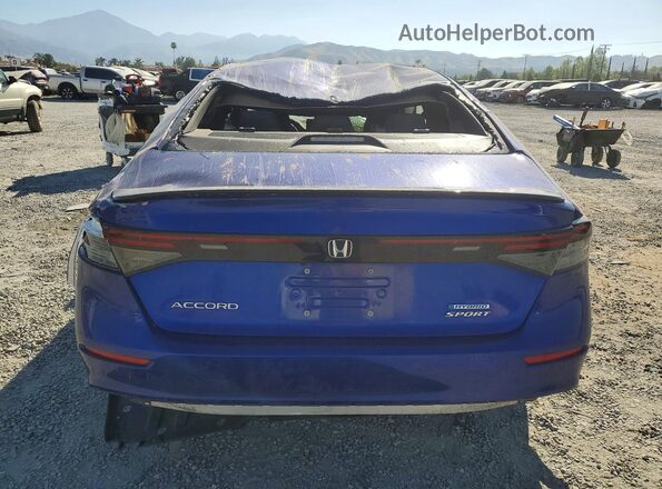 1HGCY2F57PA025407 2023 HONDA ACCORD Blue Հետևի տեսք