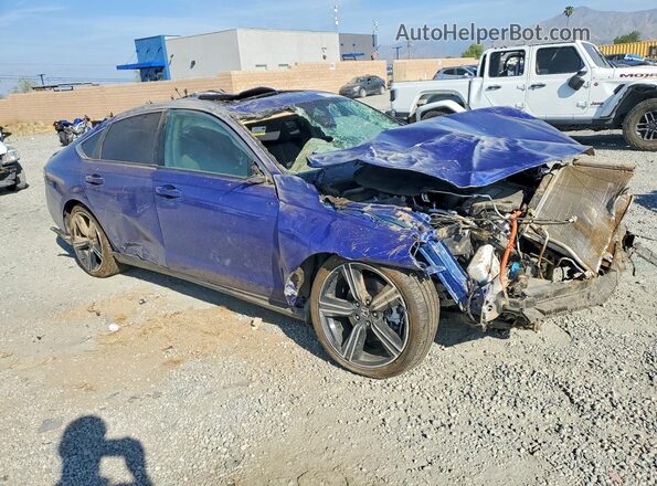 1HGCY2F57PA025407 2023 HONDA ACCORD Blue Առջևի աջ