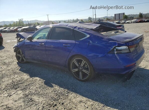 1HGCY2F57PA025407 2023 HONDA ACCORD Blue Հետևի ձախ