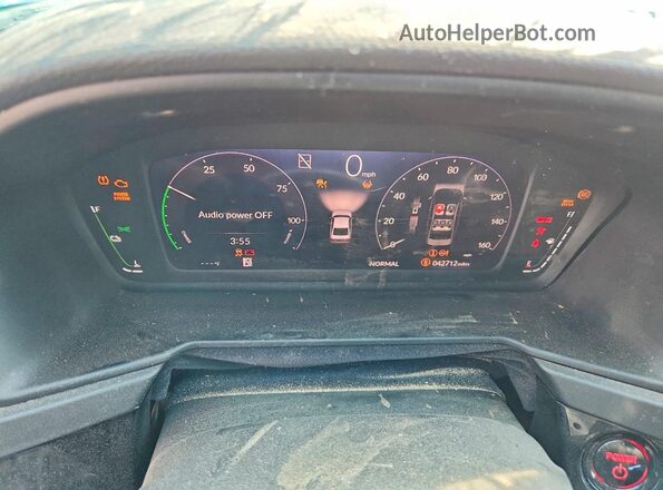 1HGCY2F57PA025407 2023 HONDA ACCORD Blue Սարքավորումների վահանակի տեսք