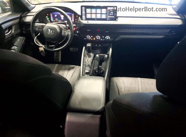 1HGCY2F57PA055989 2023 HONDA ACCORD Черный Вид панели приборов